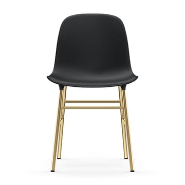 Form stoel messing poten - Zwart - Normann Copenhagen
