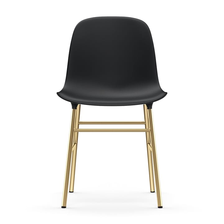 Form stoel messing poten, Zwart Normann Copenhagen