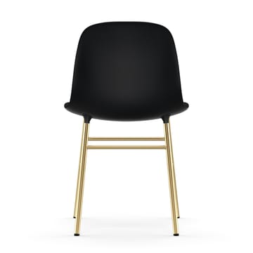 Form stoel messing poten - Zwart - Normann Copenhagen