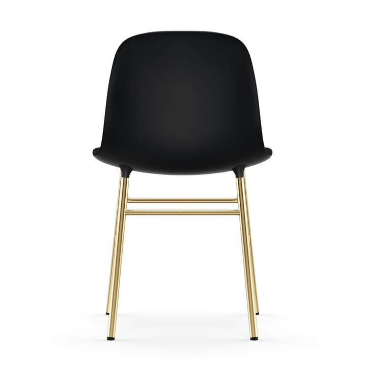 Form stoel messing poten, Zwart Normann Copenhagen