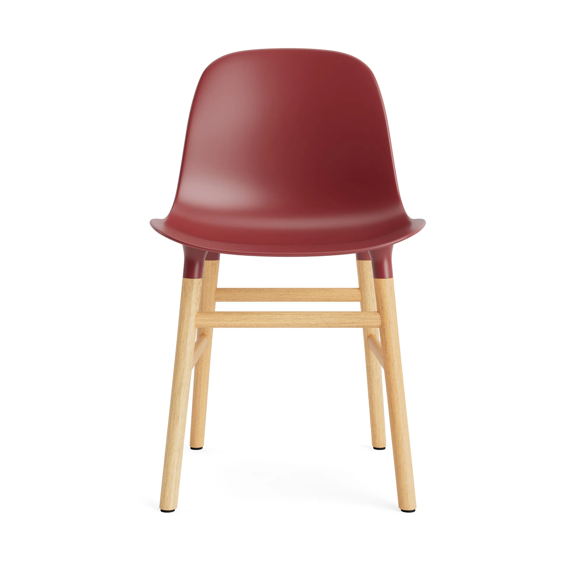Form Stoel, red, eikenhouten poten Normann Copenhagen