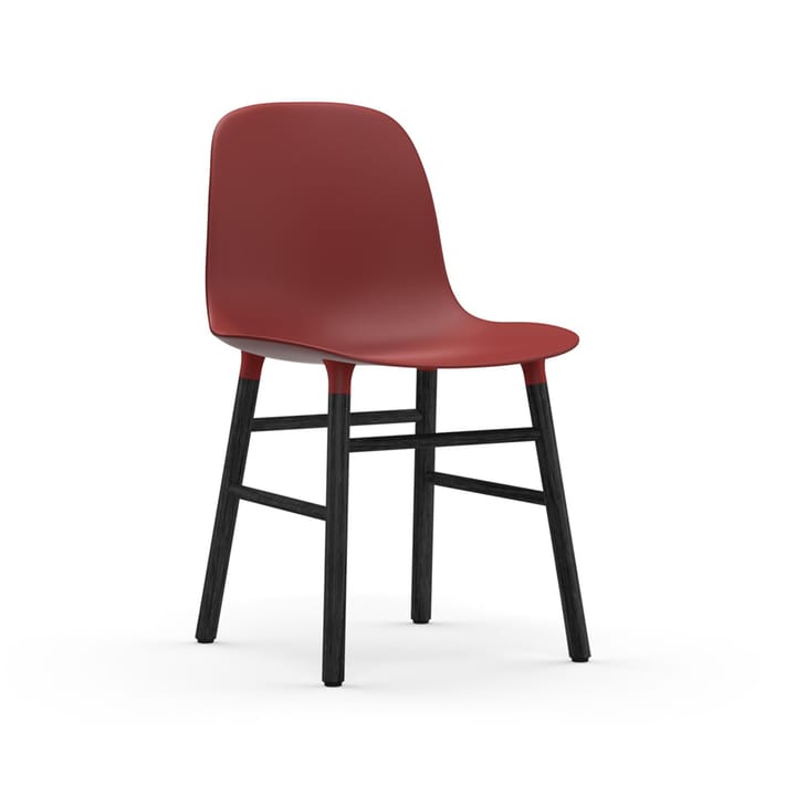 Form Stoel - red, zwarte poten - Normann Copenhagen