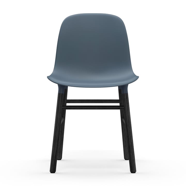 Form stoel zwarte poten - Blauw - Normann Copenhagen