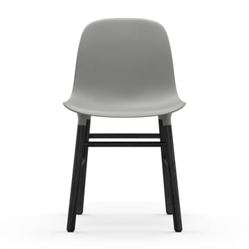 Form stoel zwarte poten - Grijs - Normann Copenhagen