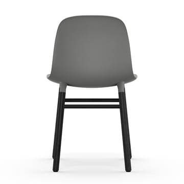 Form stoel zwarte poten - Grijs - Normann Copenhagen