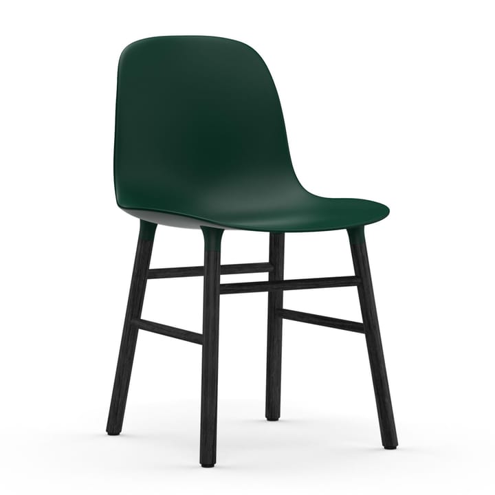 Form stoel zwarte poten - Groen - Normann Copenhagen