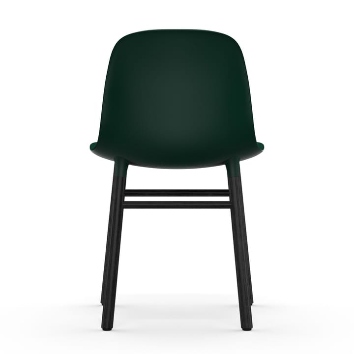 Form stoel zwarte poten, Groen Normann Copenhagen