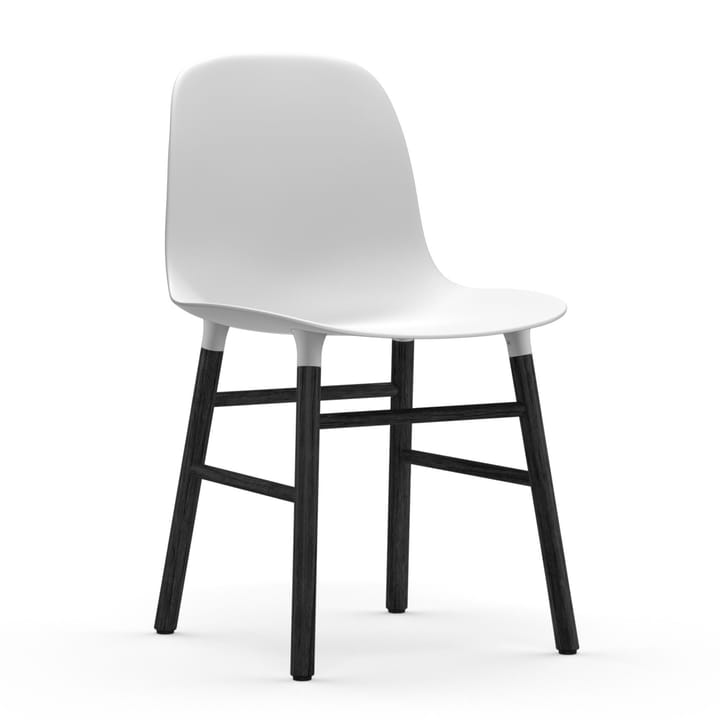 Form stoel zwarte poten - Wit - Normann Copenhagen