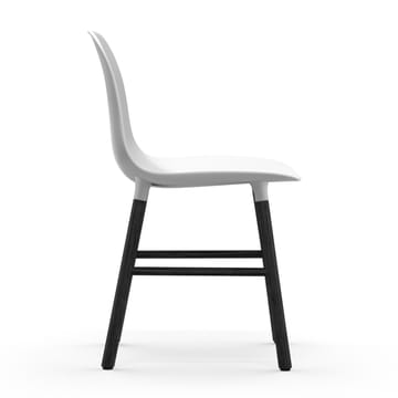 Form stoel zwarte poten - Wit - Normann Copenhagen