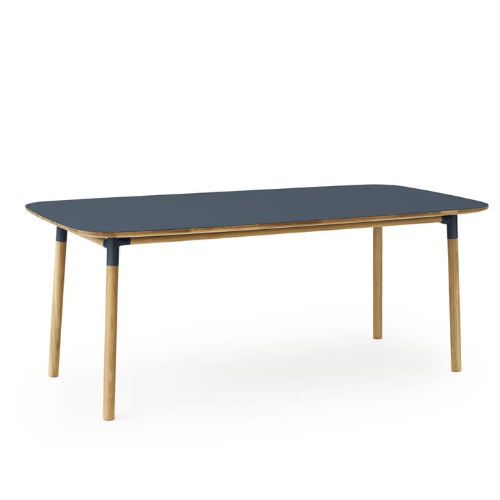 Form tafel 95x200 cm - blauw - Normann Copenhagen