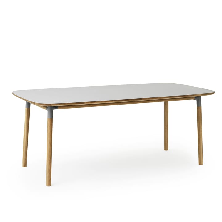 Form tafel 95x200 cm - grijs - Normann Copenhagen