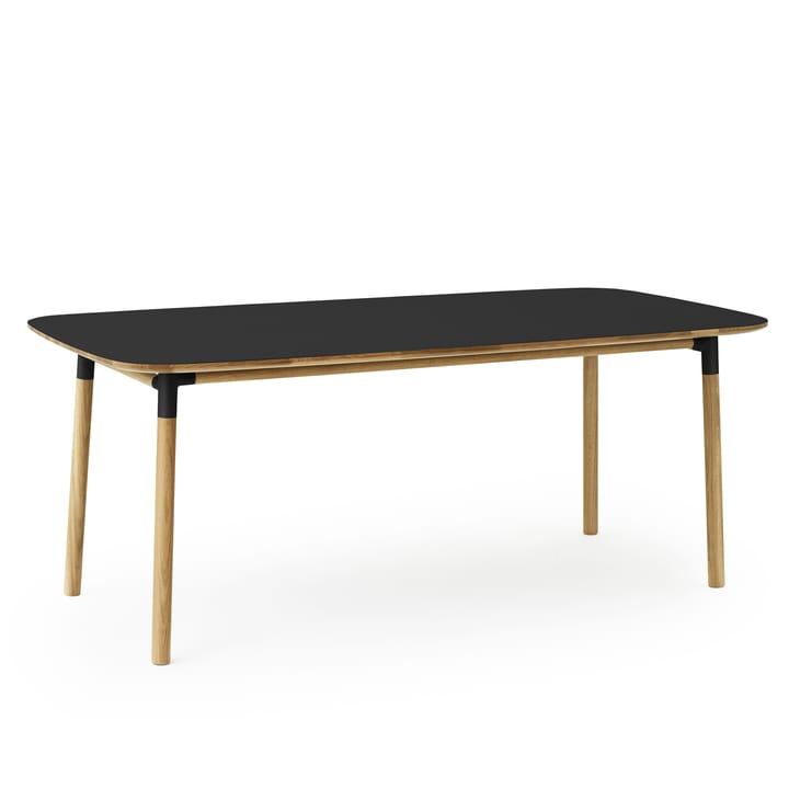 Form tafel 95x200 cm - zwart - Normann Copenhagen