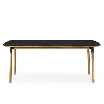 Form tafel 95x200 cm - zwart - Normann Copenhagen
