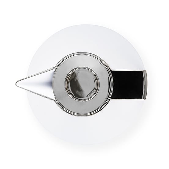 Geo vacuüm kan - Wit-zilver - Normann Copenhagen
