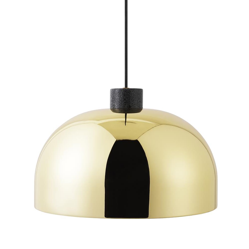 Normann Copenhagen Grant hanglamp brass, groot- staal, graniet