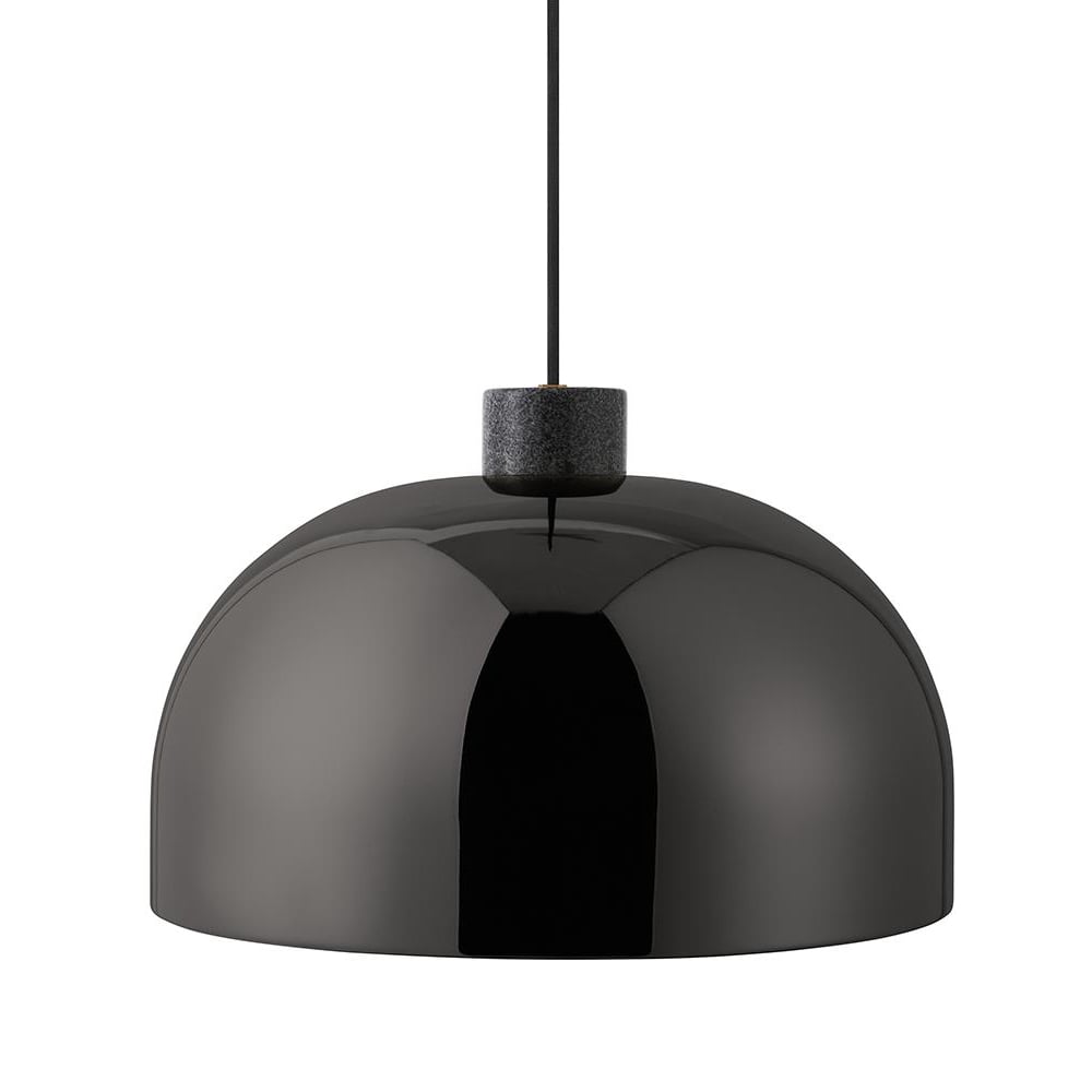 Normann Copenhagen Grant hanglamp zwart, groot- staal, graniet