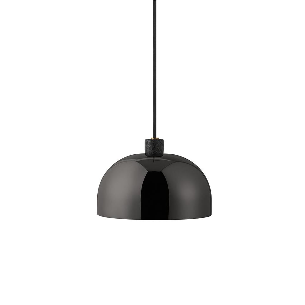 Normann Copenhagen Grant hanglamp zwart, klein- staal, graniet