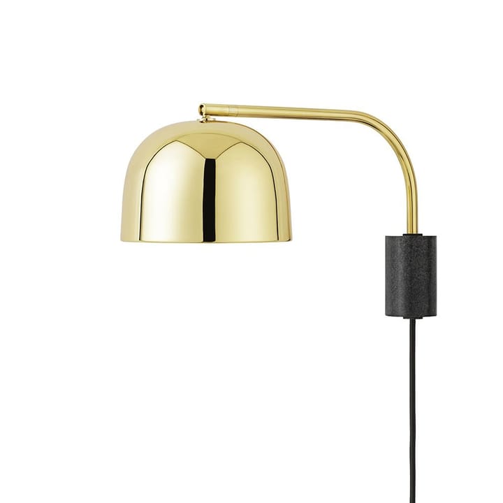 Grant muurlamp - brass, klein- staal, graniet - Normann Copenhagen