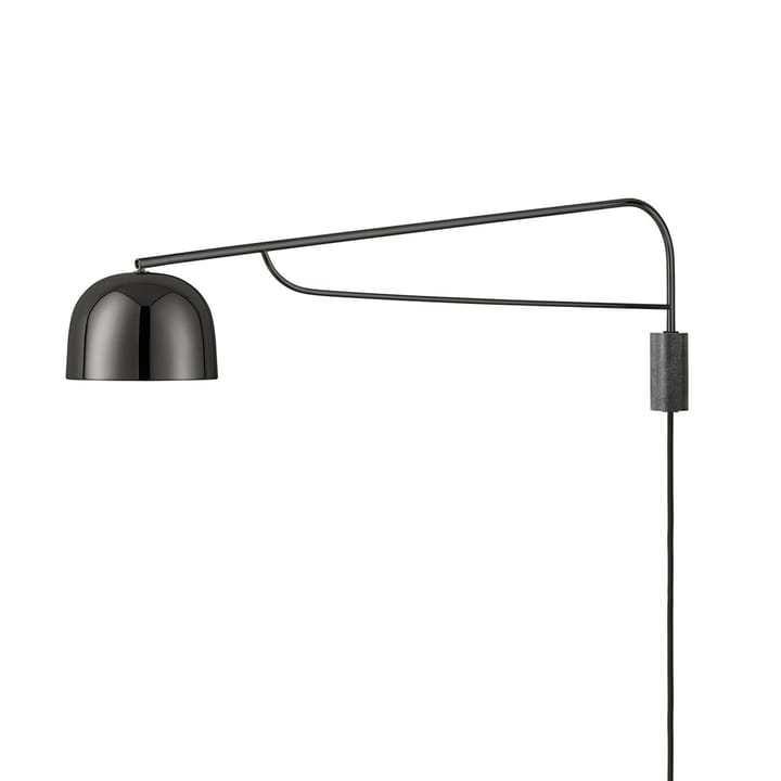 Grant muurlamp - zwart, groot- staal, graniet - Normann Copenhagen