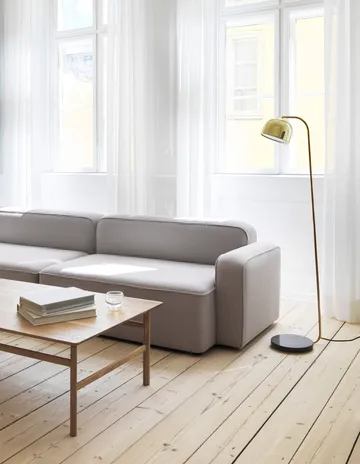 Grant vloerlamp - brass - Normann Copenhagen