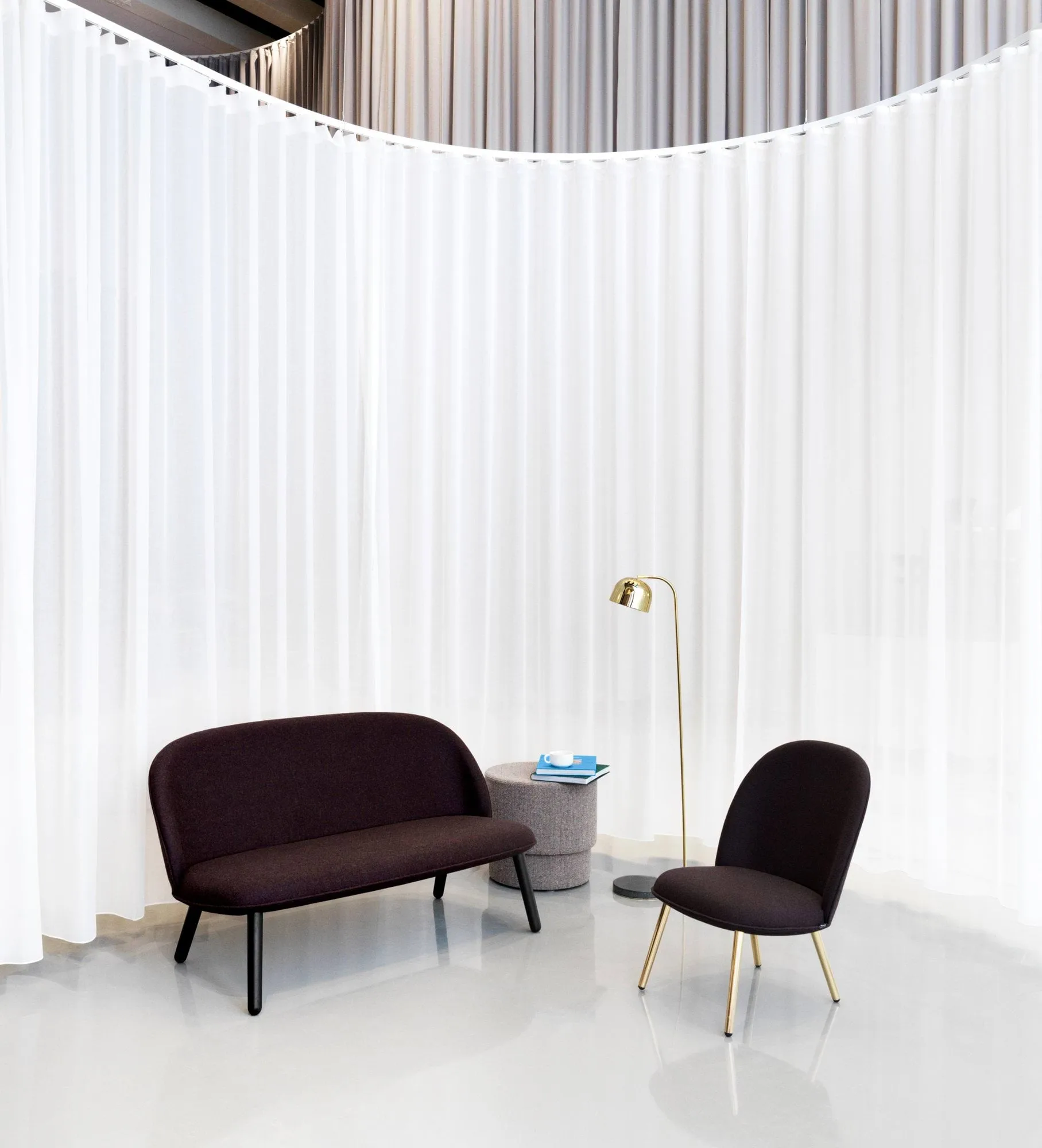 Grant vloerlamp, brass Normann Copenhagen