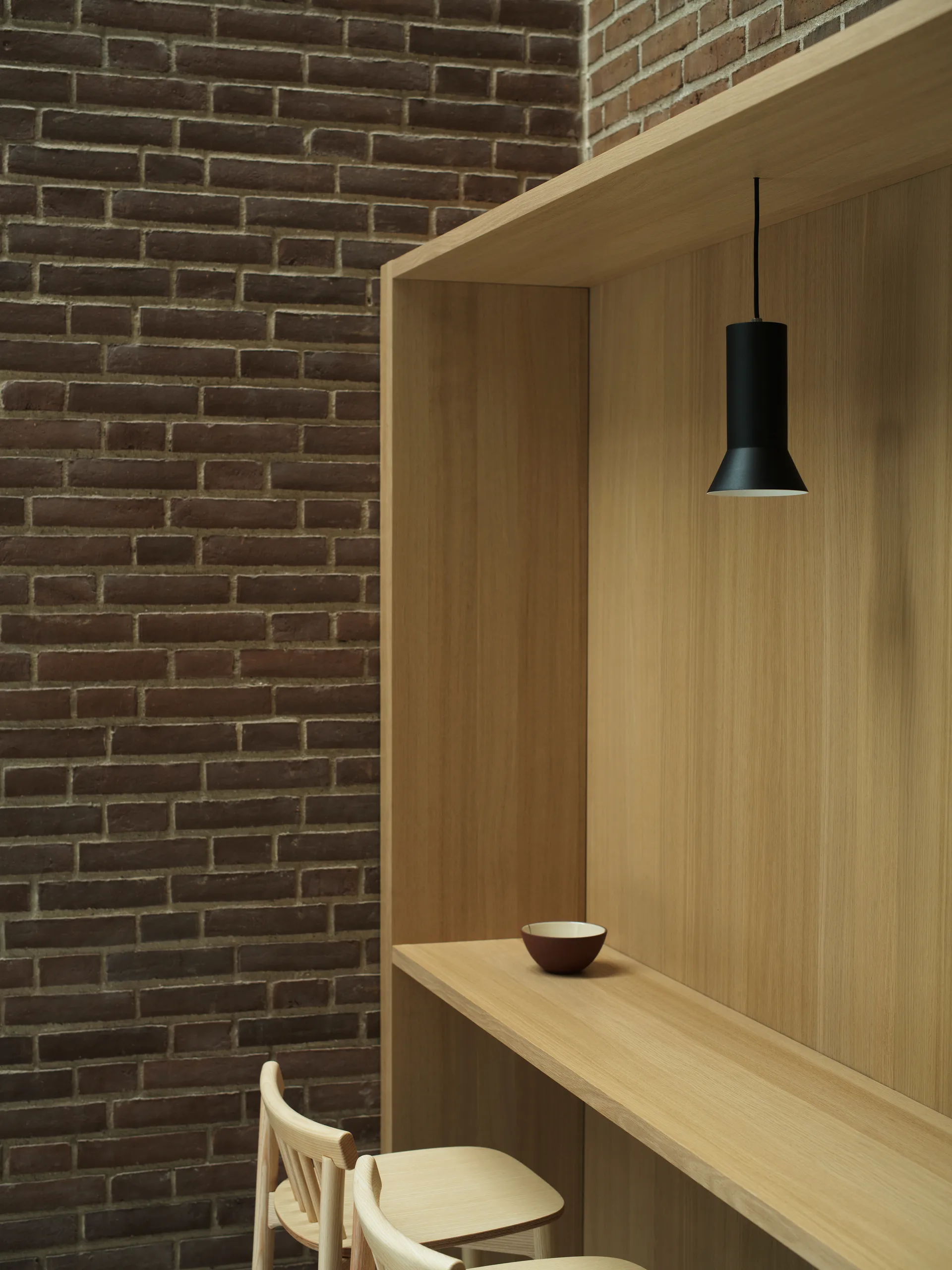 Hat hanglamp linear klein, Zwart Normann Copenhagen