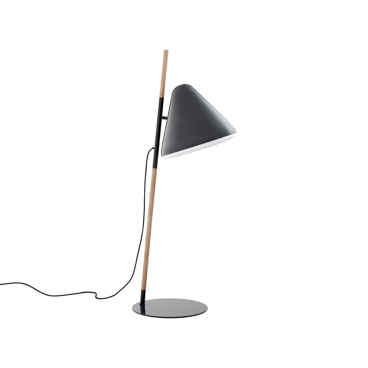 Hello vloerlamp - grey, beukenhouten voet - Normann Copenhagen