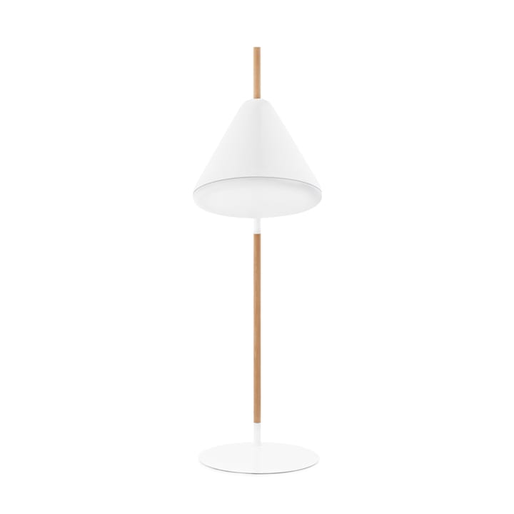 Hello vloerlamp, grey, beukenhouten voet Normann Copenhagen