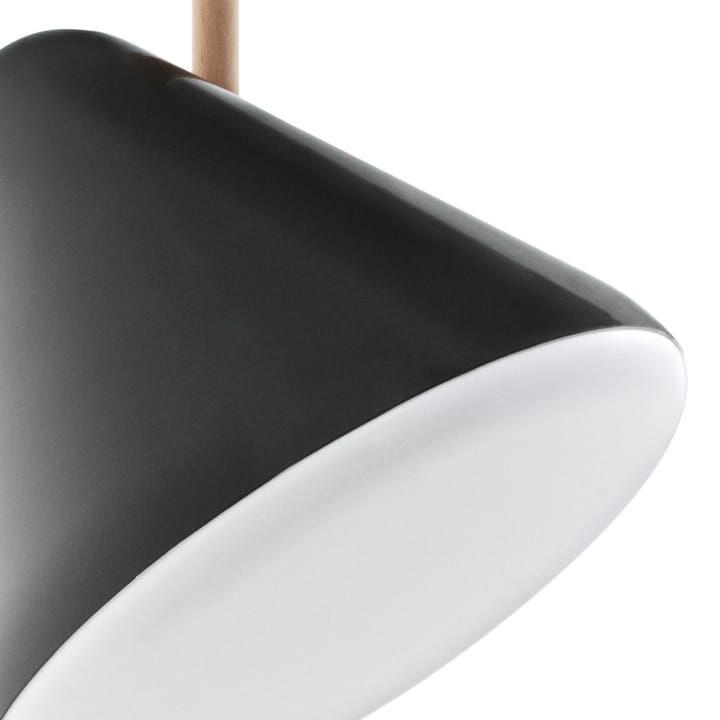 Hello vloerlamp, grey, beukenhouten voet Normann Copenhagen