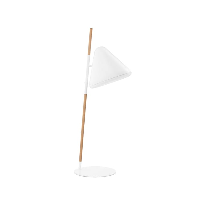 Hello vloerlamp - white, beukenhouten voet - Normann Copenhagen