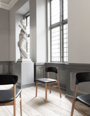 Herit eiken stoel - Black - Normann Copenhagen
