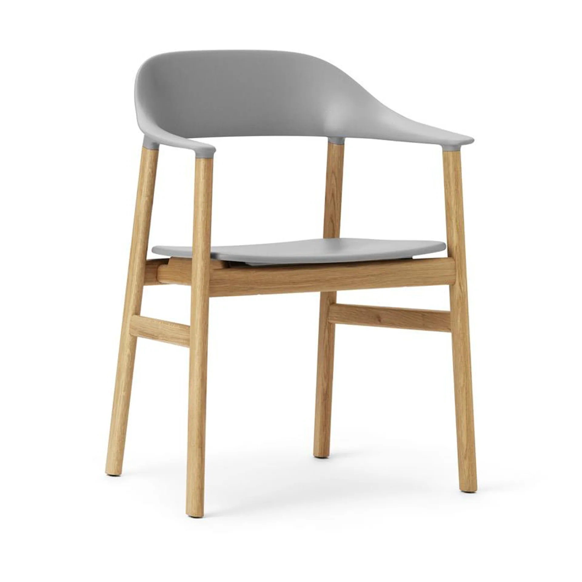 Herit eiken stoel, Grey Normann Copenhagen