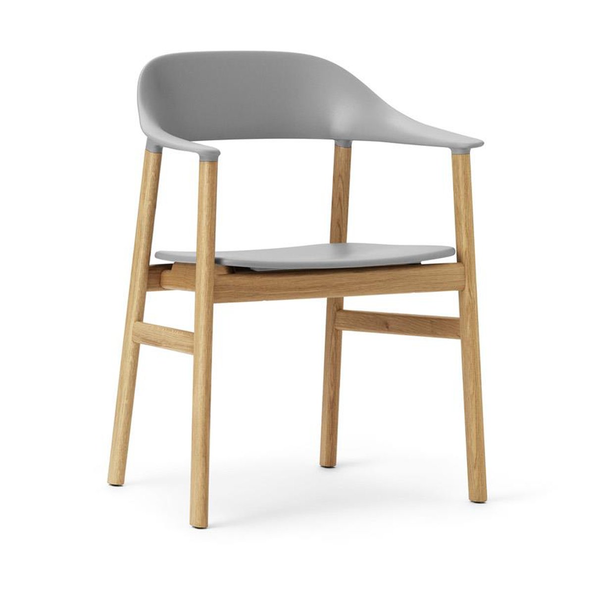 Normann Copenhagen Herit eiken stoel Grey