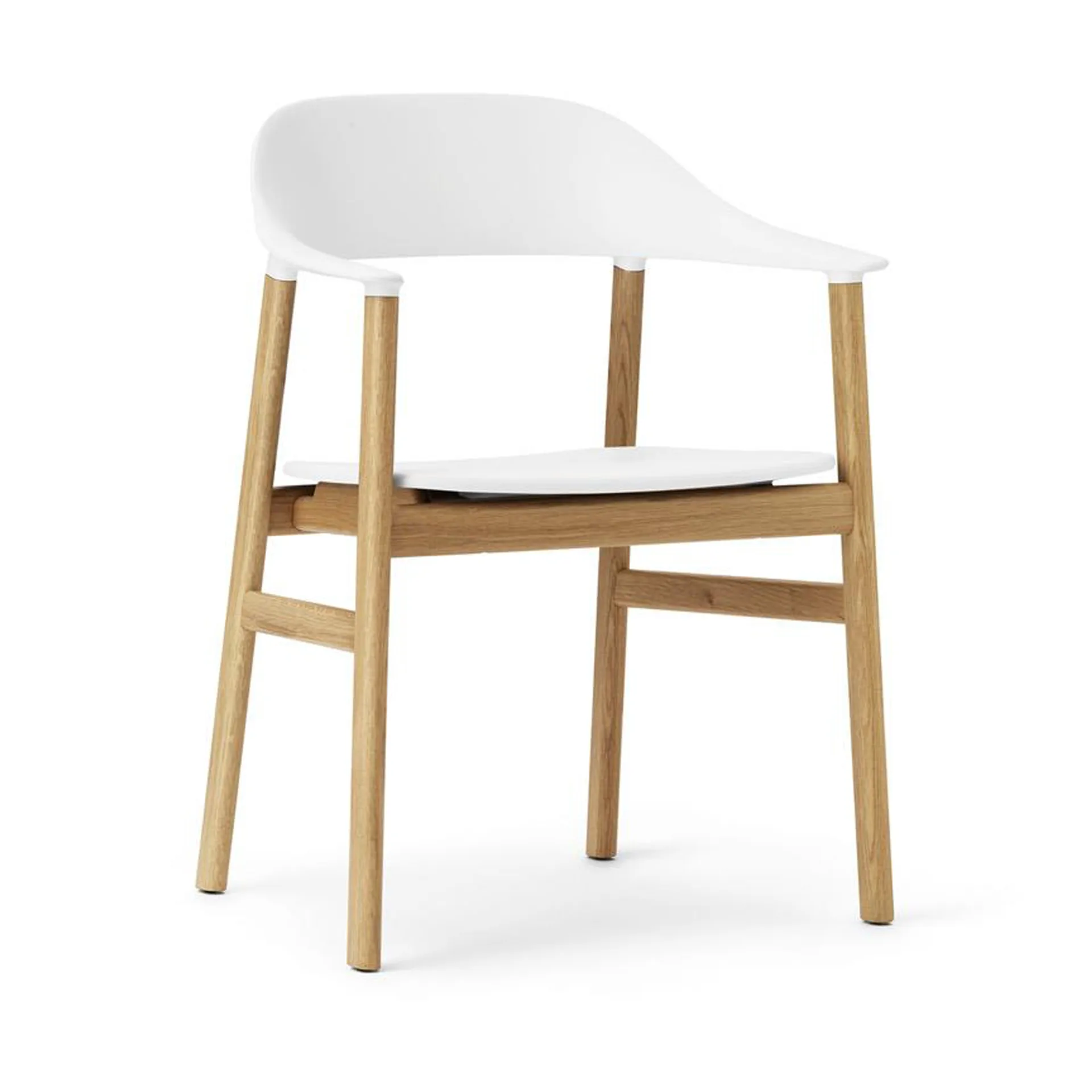 Herit eiken stoel, White Normann Copenhagen