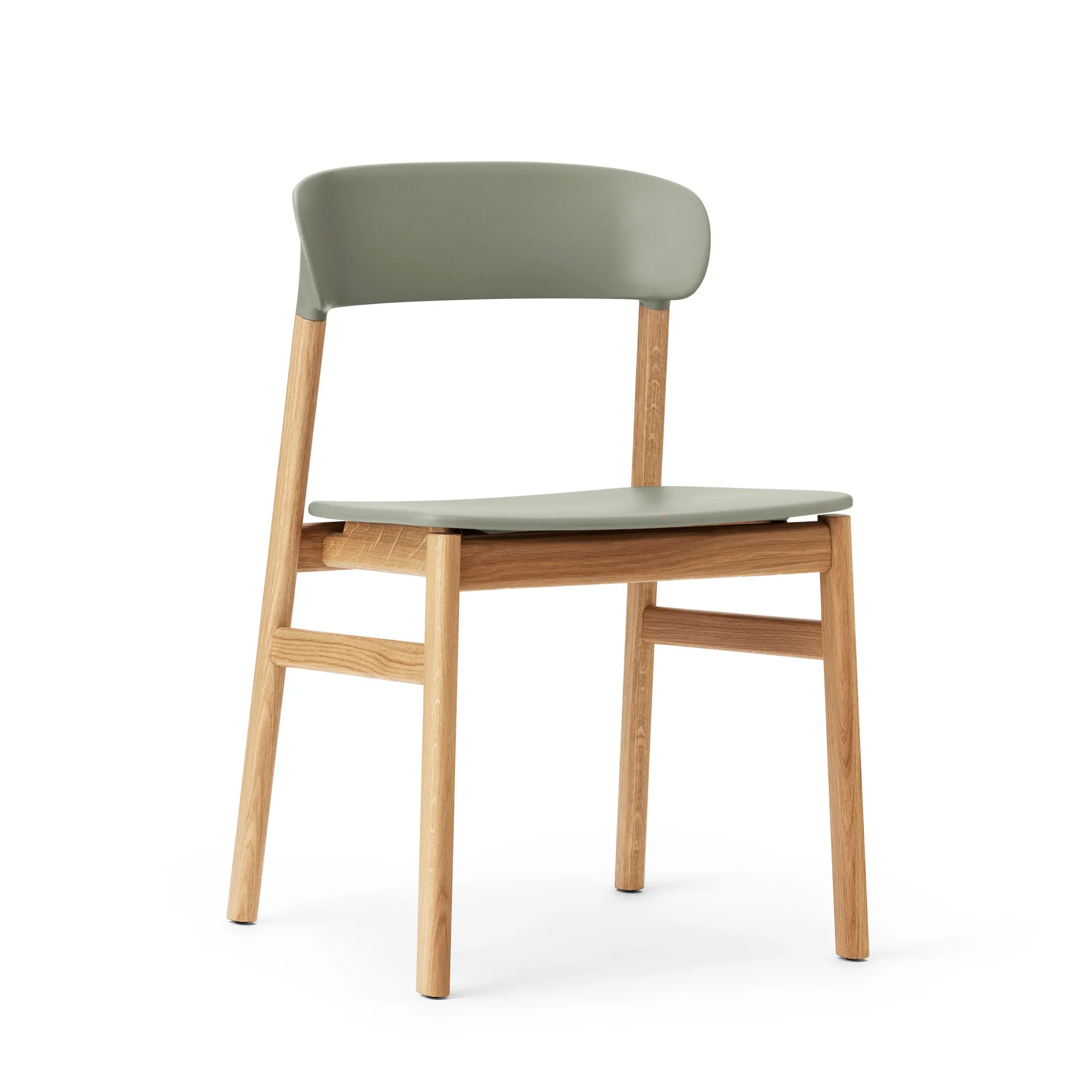 Herit stoel eiken, Dusty green (groen) Normann Copenhagen
