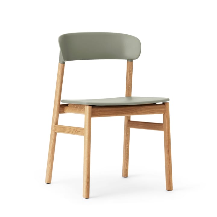 Herit stoel eiken - Dusty green (groen) - Normann Copenhagen