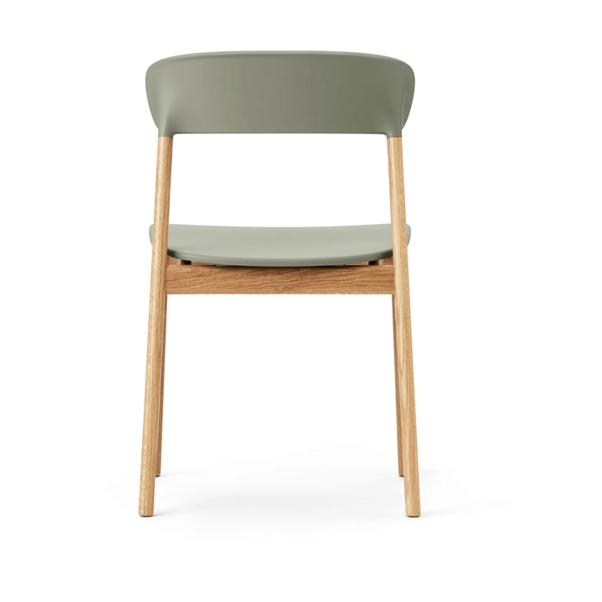 Herit stoel eiken, Dusty green (groen) Normann Copenhagen