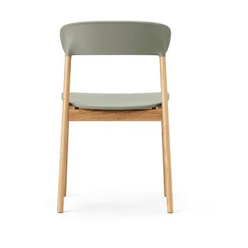 Herit stoel eiken - Dusty green (groen) - Normann Copenhagen