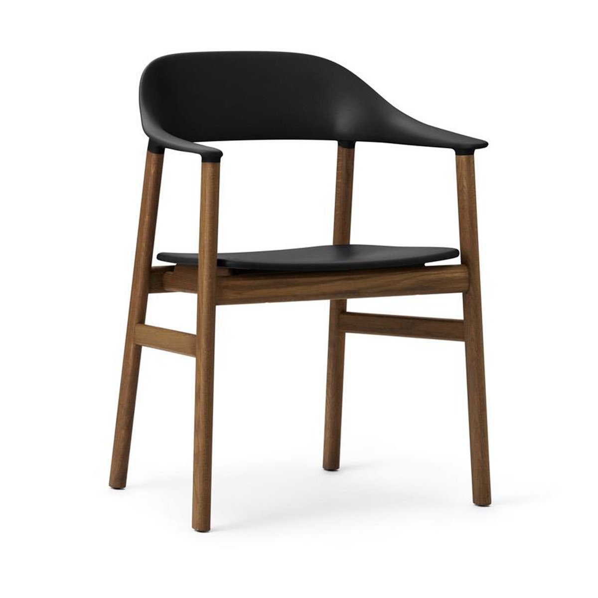 Normann Copenhagen Herit stoel gerookt eikenhout Black