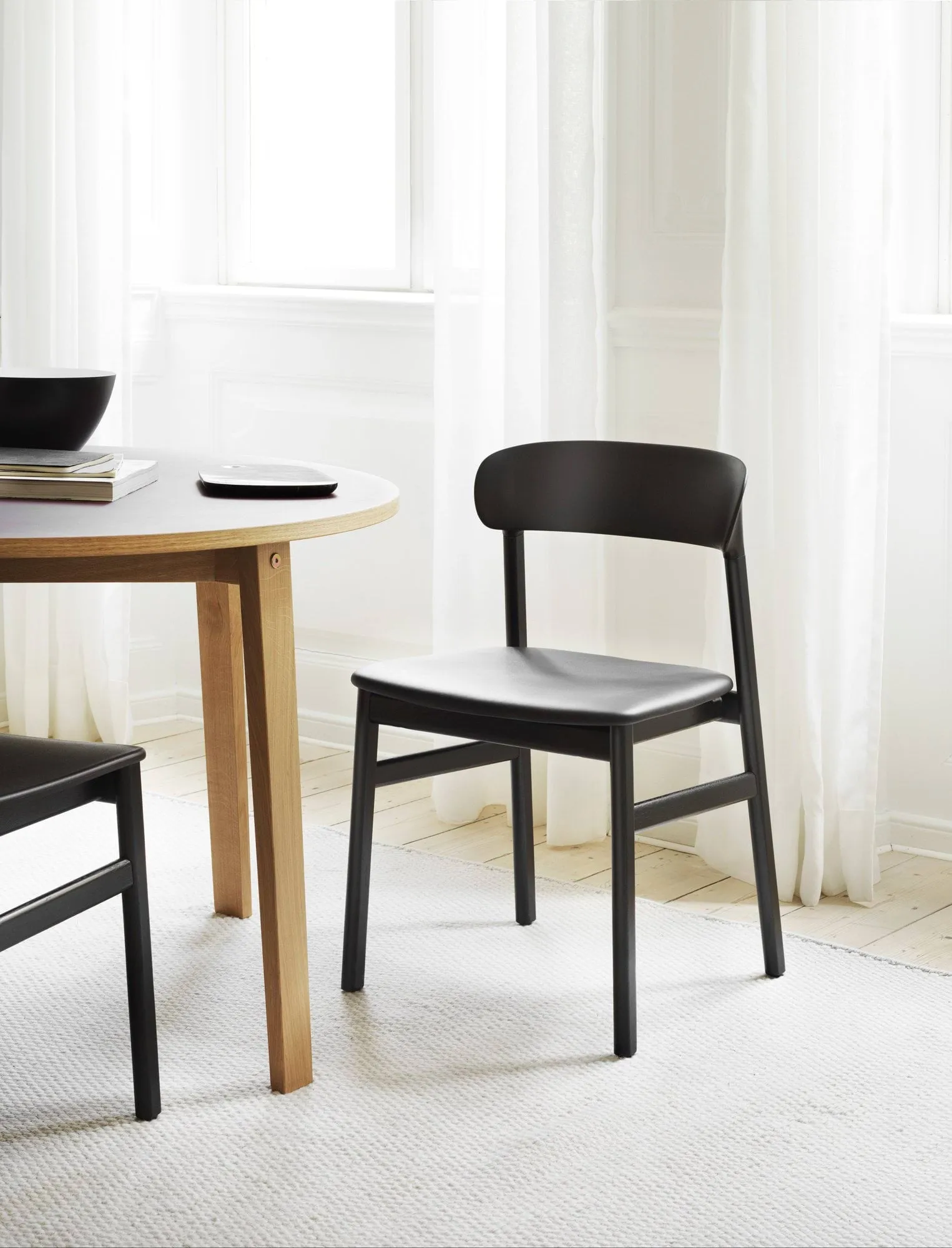 Herit stoel gerookt eikenhout, Grijs Normann Copenhagen