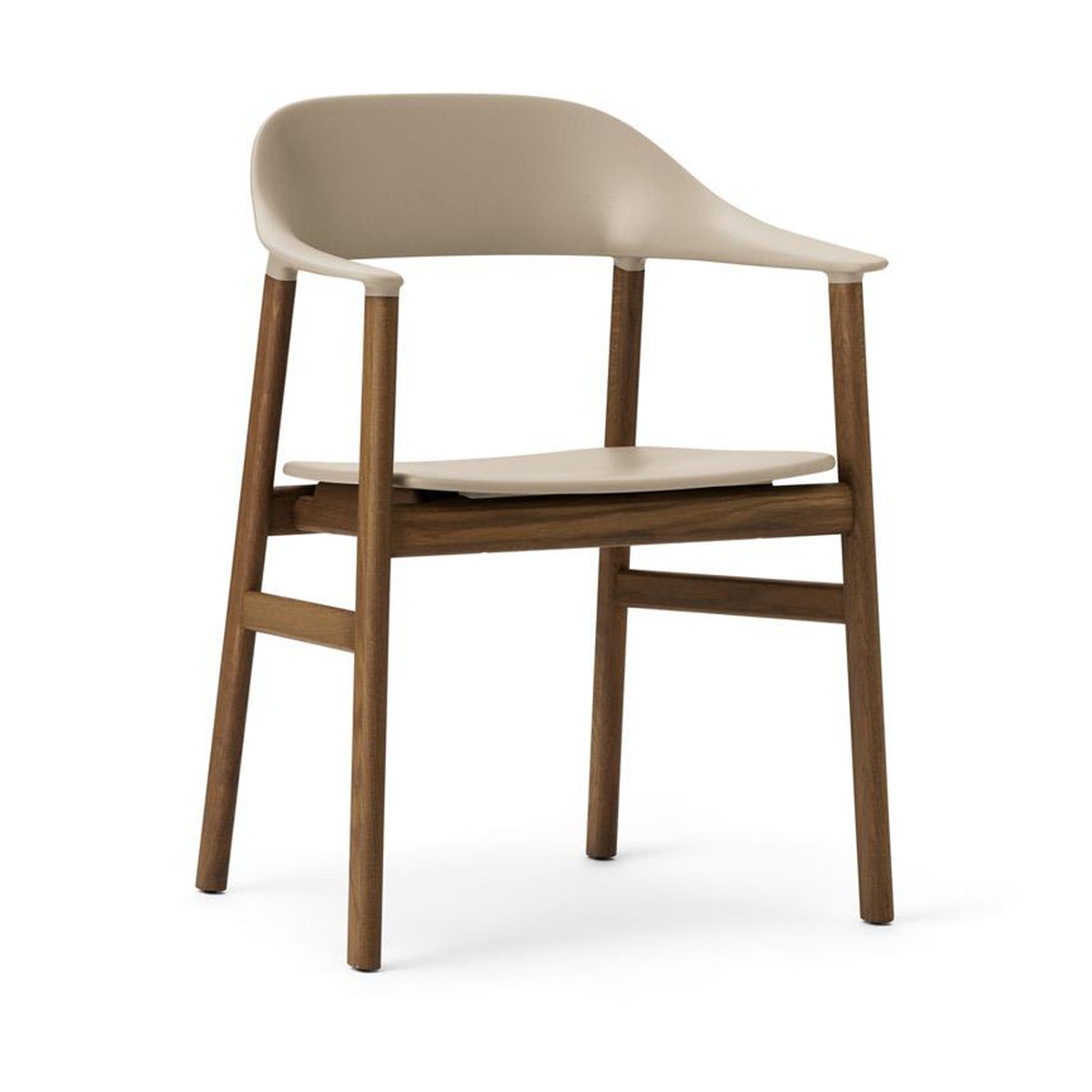 Normann Copenhagen Herit stoel gerookt eikenhout Sand