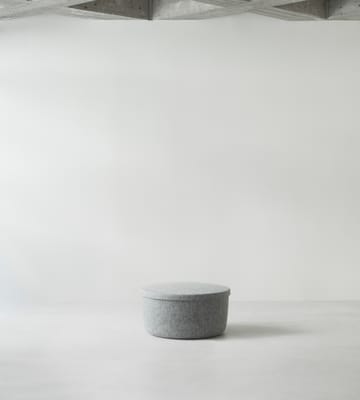 Hide Storage zitpoef groot - Grijs - Normann Copenhagen