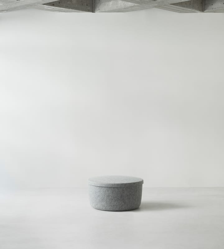Hide Storage zitpoef groot, Grijs Normann Copenhagen