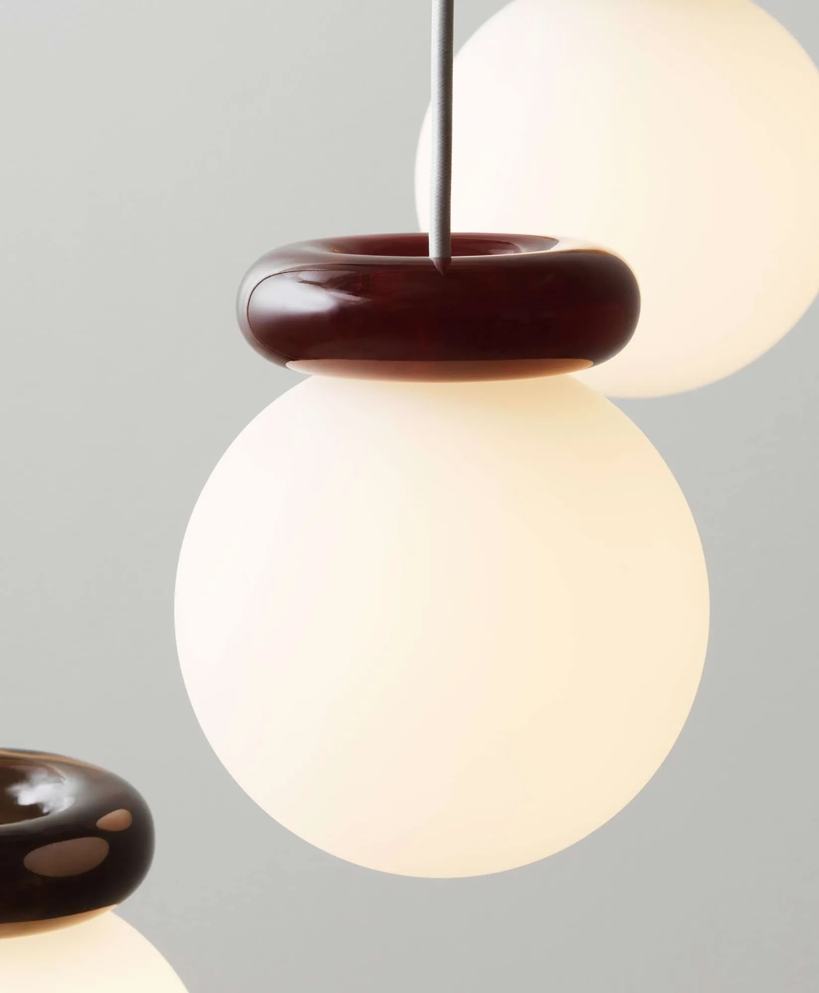 Hinx hanglamp, Bordeauxrood, Ø15x18 cm Normann Copenhagen