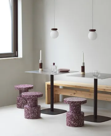 Hinx hanglamp - Bordeauxrood, Ø15x18 cm - Normann Copenhagen