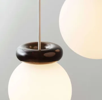 Hinx hanglamp - Donkerbruin, Ø15x18 cm - Normann Copenhagen