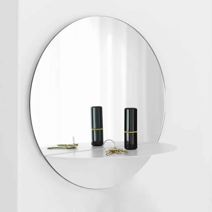 Horizon spiegel rond, wit Normann Copenhagen