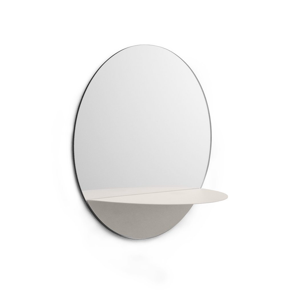 Normann Copenhagen Horizon spiegel rond wit