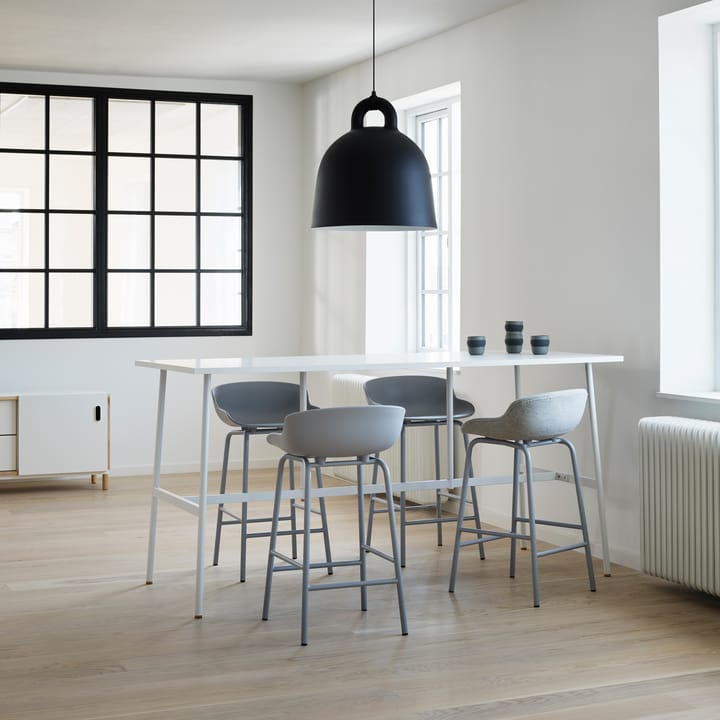 Hyg barkruk metalen poten 65 cm, Grijs Normann Copenhagen