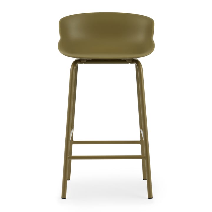 Hyg barkruk metalen poten 65 cm, Olijfgroen Normann Copenhagen